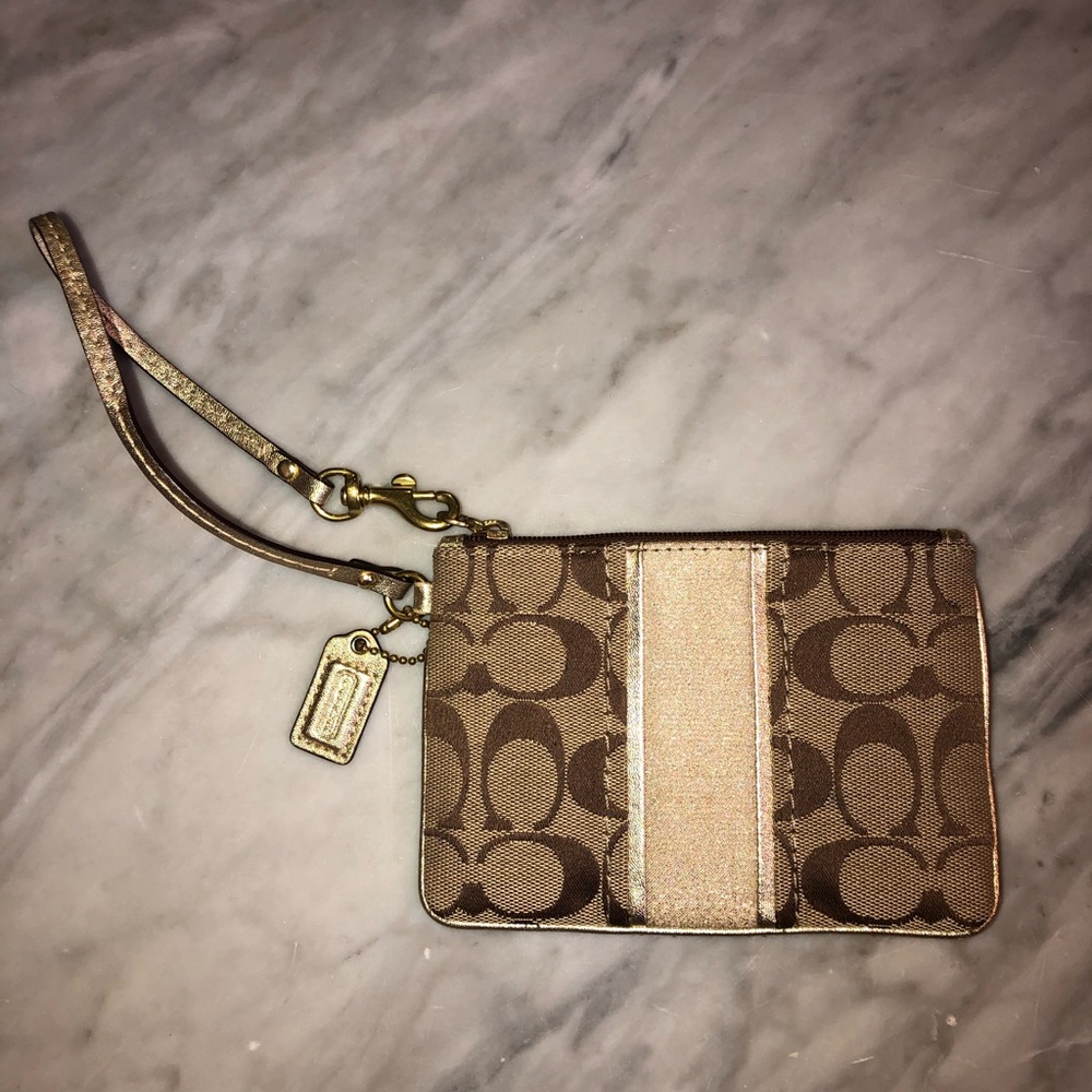 Authentic Coach wristlet